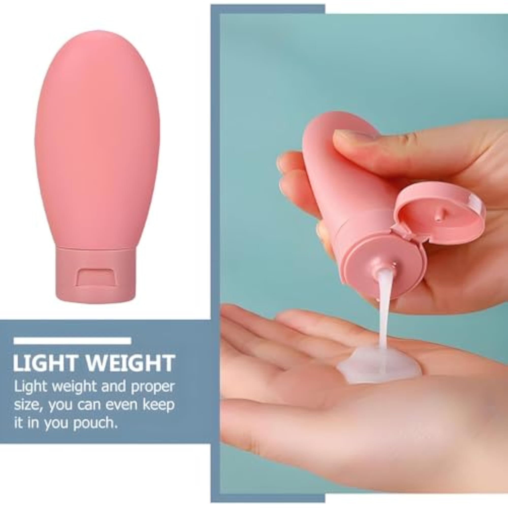 Silicone Travel Bottles for Toiletries