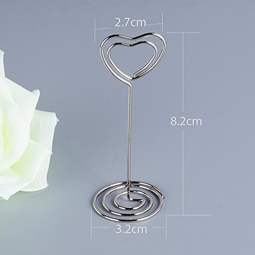 AONER 20pz Pinze Pinzette con Base in Metallo