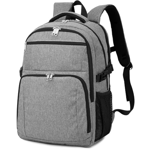 Gatycallaty Mochila masculina e feminina, Cinza, Standard size, Mochila Cpap para homens e mulheres