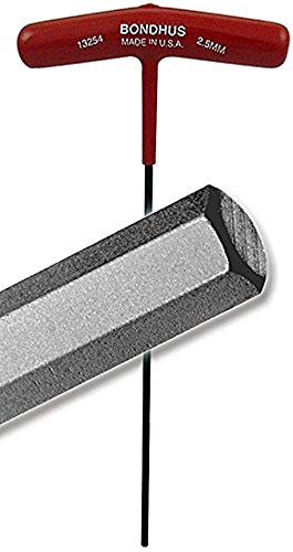 Bondhus 15268 6mm Hex Tip T-Handle w/ProGuard Finish