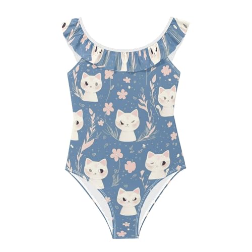 Traje de baño para niña SyXIOP de textura suave y alta resistencia para piscina