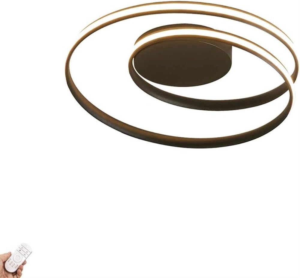 Plafonnier LED encastré circulaire pour éclairer un grand salon sombre