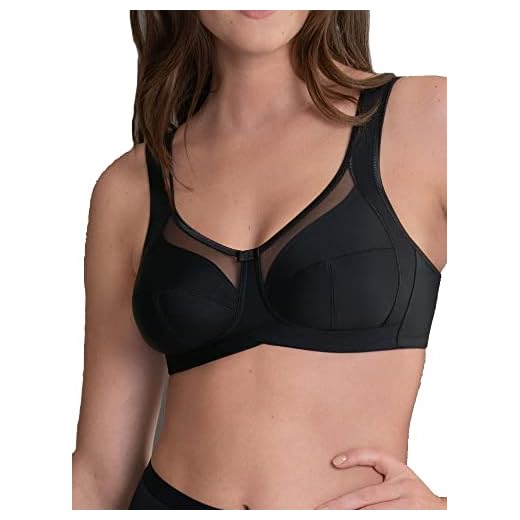 Anita Comfort Damen Komfort Entlastungs Clara BH verstellbare Träger (Komfort-BH) , Schwarz (schwarz 001) , 120B