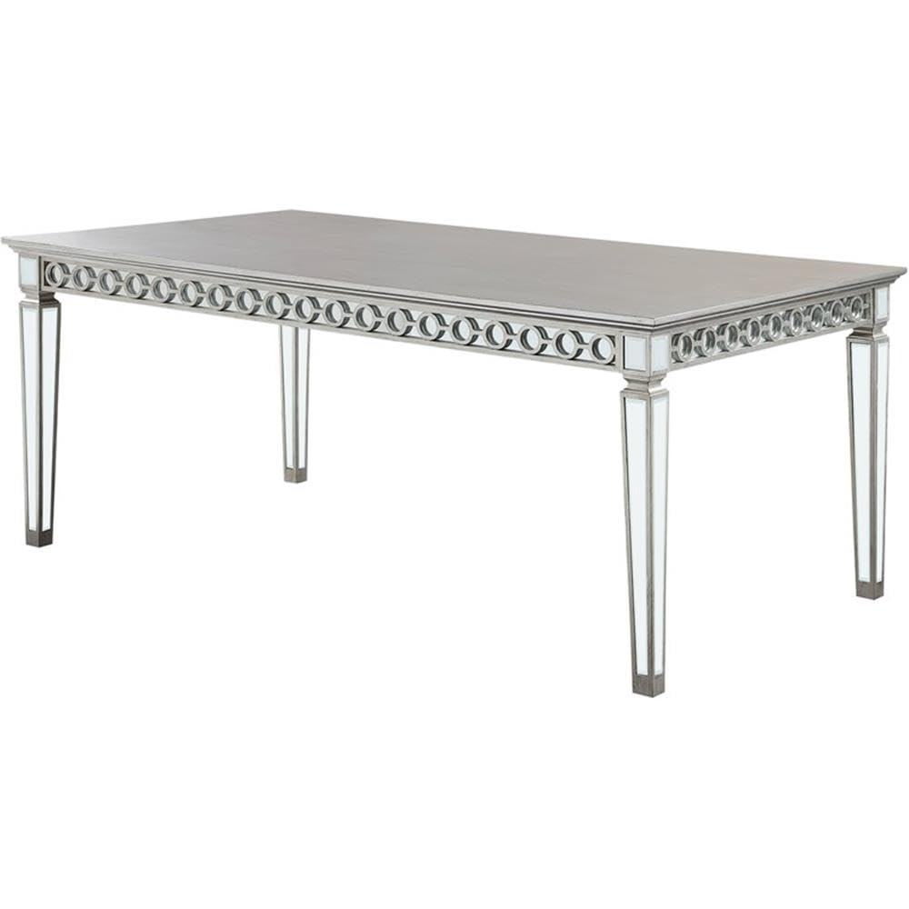 Amazon.com - Acme Varian Rectangular Dining Table in Mirrored and