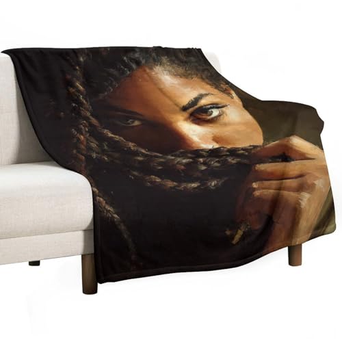 Couverture tressée haut de gamme durable et douce pour lit de chambre