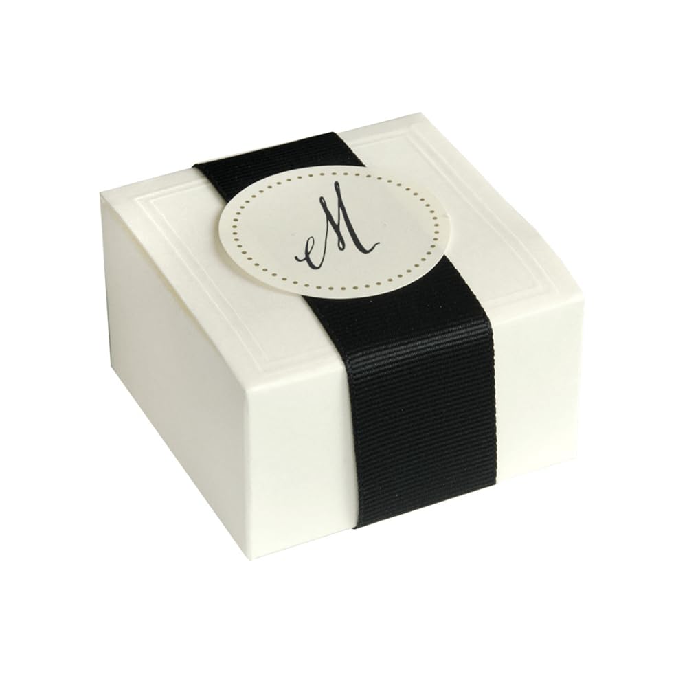 Gartner Studios 65657 Ivory Embossed Box Favor Kit, 50ct.-image-19