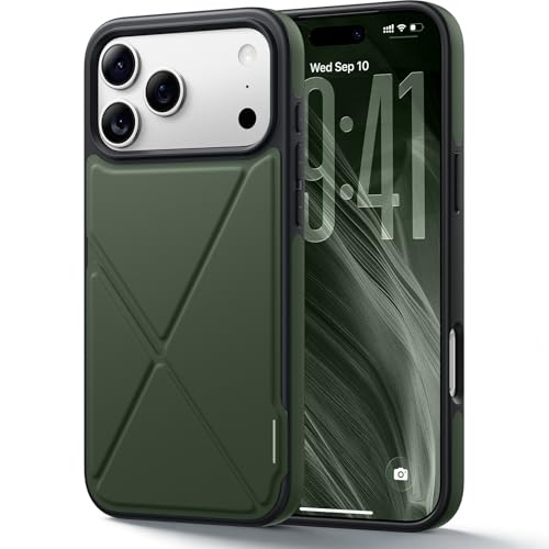 �y2026�ō�����&�X�^���h�̐V�`�ԁzPEEROCK iPhone 17 Pro Max �p �P�[�X MagSafe�Ή� �ČRMIL�K�i 360°�S�����ϏՌ��y���c�����E�B���X�^���h�z�ő�25W�}���[�d�Ή� �w��h�~/�}�b�g�d�グ/���ϖh�~ ���C�����X�[�d