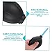 Housoutil 3pcs Air Duster Kit for Camera Lens Keyboard Electronics Cleaning Blower for Dust Removal from Lenses Filters and Precision Instruments