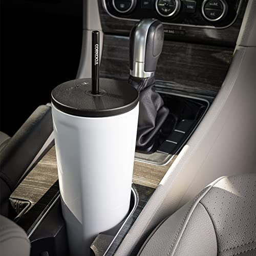 Corkcicle Tumbler With Straw And Lid, Reusable Water Bottle, Triple Insulated Stainless Steel Travel Mug, Bpa Free, Keeps Beverages Cold For 12 Hours And Hot For 5 Hours, Ceramic Slate, 24 Oz #TOP4