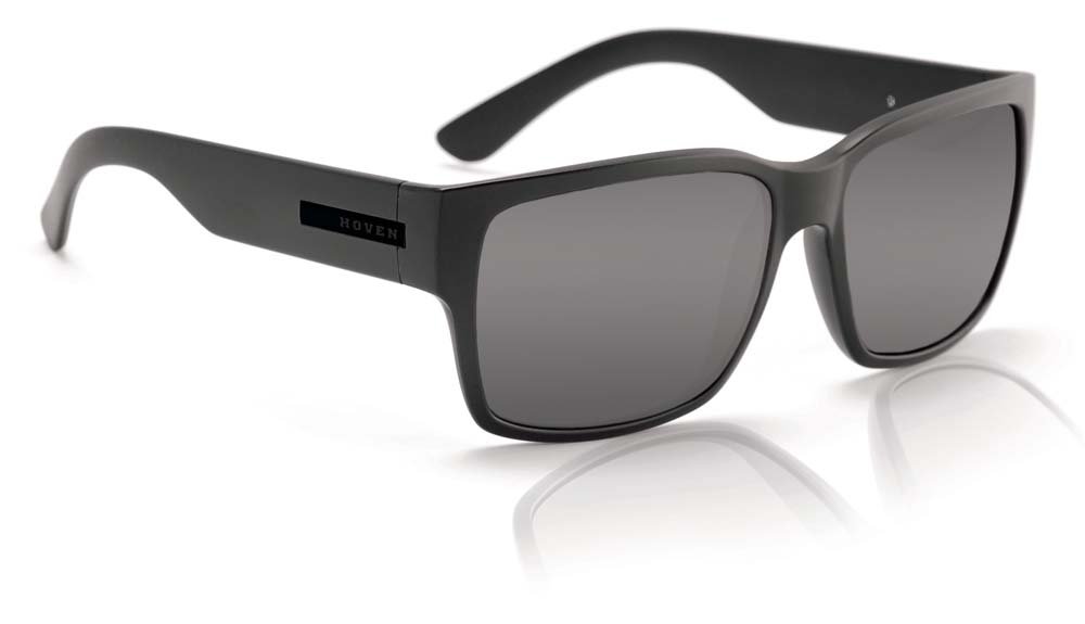 Buy Hoven Mosteez Adult Polarized Sunglasses, Black On Black/Grey, One