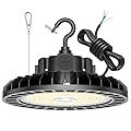 ORRGENA 480 Volt LED High Bay Light 300W 240W 180W Adjustable ETL DLC Listed Industrial Grade UFO High Bay LED Shop Light 5000K IP65 Waterproof for Warehouse Workshop 277-480VAC