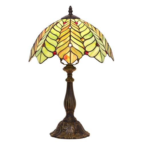 L-Juicwe Tiffany Stained Glass Lamp Touch Control Table Lamp by L-Juicwe - Used condition - Image 8