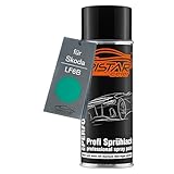 TRISTARcolor Pintura automotriz Bote de spray para Skoda LF6B Atlantic Green Pintura base aerosol 400 ml