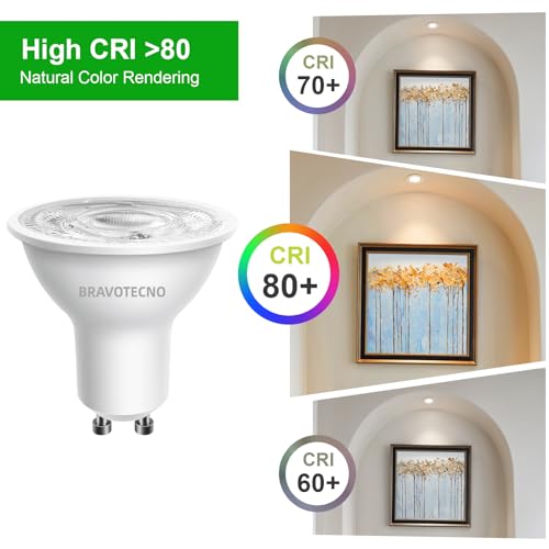 Ampoule GU10 LED 2700K 520LM non dimmable spot 2.9W chaud pack