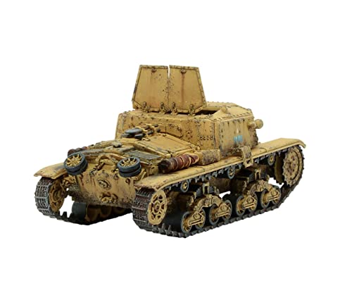 Soldats miniatures Seconde Guerre mondiale Carro Armato tank en plastique - 4