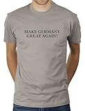 Make Germany Great Again - Herren T-Shirt von KaterLikoli, Gr. S, Light Gray