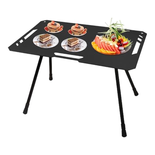 Tavolo da campeggio portatile - Borsa da viaggio accessorio da campeggio multifunzione | Tavolo da picnic pieghevole in lega di alluminio lunghezza regolabile, resistente supporto esterno per