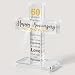 PVOPVO 60th Wedding Anniversary Religious Cross Gifts for Him Her 60 Year Anniversary Romantic Gift for Women Men Couple 60 Years of Marriage Gifts for Couple