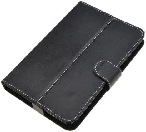 Black Universal 7 Inch 7" Faux Leather Stand Protector Case Cover for Tablet PC