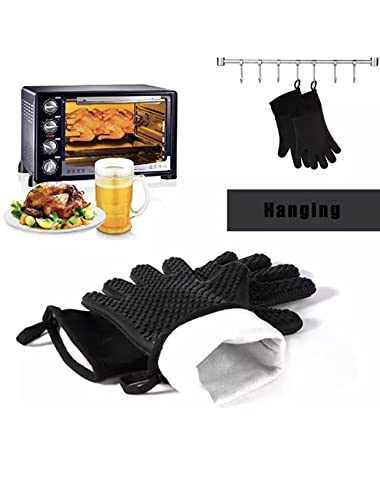 Melhores luvas de forno para alta temperatura, luvas de cozimento, luvas resistentes ao calor, luvas