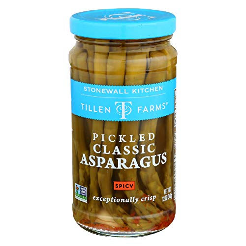 Tillen Farms Spicy Pickled Asparagus, 12 oz
