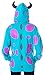 Disney Adult Unisex Monsters Inc. Sulley Character Costume Sweatshirt Zip Hoodie (Medium)