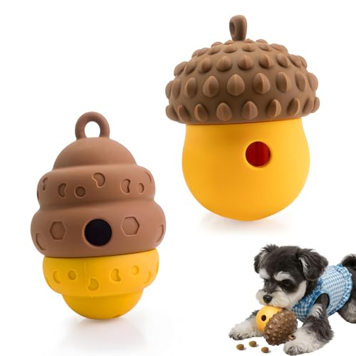 Giochi Cani Intelligenza, Gioco Interattivo per Cani, Giocattoli da Masticare per Cani in Silicone Alimentare, Gioco Cane Indistruttibile, Giocattoli per Cani di Piccola Media Grande Taglia