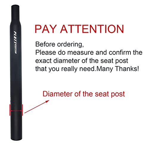 Platt Bike Seatpost 25.4/27.2/28.2/30.8/31.6 350Mm Aluminum Alloy Bicycle Seat Post For Mtb Road Bike Bmx (Red,31.6) #TOP5