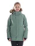 verschweißte Nähte Brunotti Skijacke Snowboardjacke Winterjacke grün Stoney 8k Fell (152)