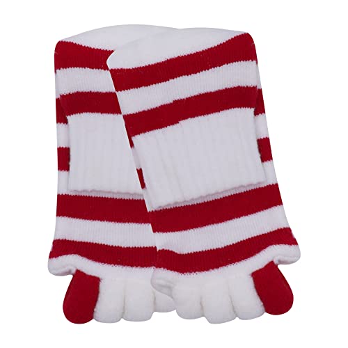 Image of AIBEARTY 1 Pair Yoga Sport Gym Five Toe Separator Socks