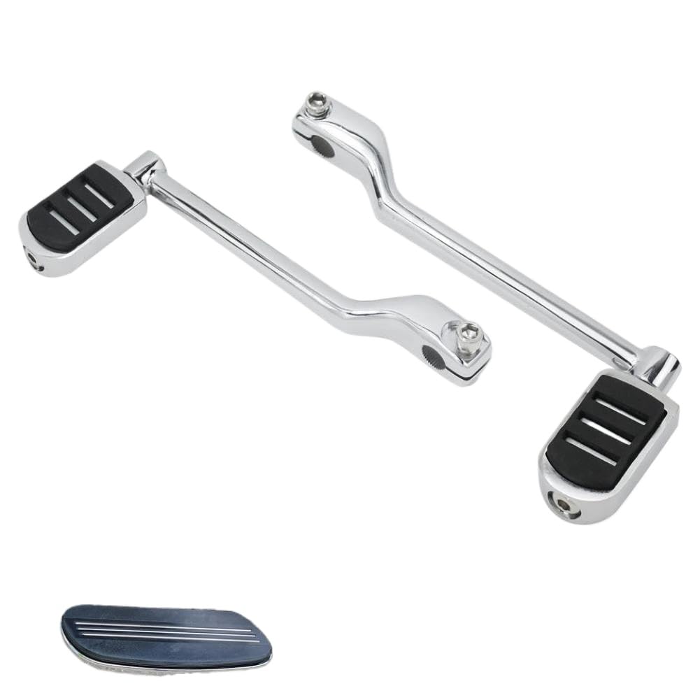 HDPUYWJN Motorcycle Heel Toe Shift Lever Compatible with Harley Davidson Touring Street FLHXSE Softail FLSTF(Shift Levers Pegs B)