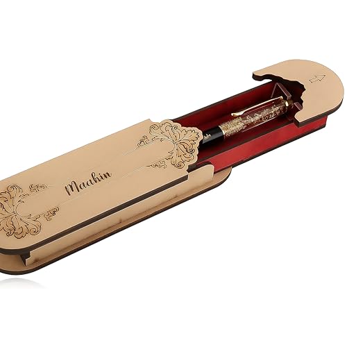 Image of Kajri Gifts Personalized Pen with Name Engraved Wooden Gift Box Best for Gifting, Corporate Gift, Doctor, Advocate, Boss, Employee, Teacher,Diwali