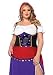 Leg Avenue Women's Traveling Gypsy Costume, Purple/Black, 3X-4X