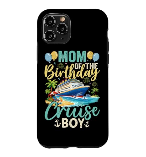 Mom Of The Birthday �N���[�Y �{�[�C �x�� ���j�� �X�}�z�P�[�X iPhone 11 Pro �p