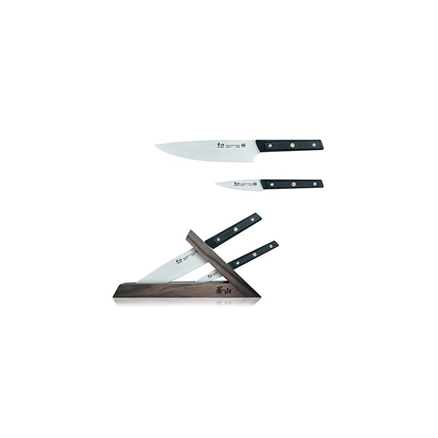 Cangshan-TG-Series-1021325-Swedish-14C28N-Steel-3-Piece-TAI-Knife-Block-Set-Walnut Cangshan TG Series 1021325 Swedish 14C28N Steel 3-Piece TAI Knife Block Set, Walnut