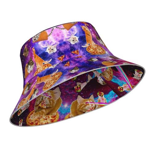 Hat Reversible Fisherman Hats Double Sided Wearing for Women Men Boys Girls2