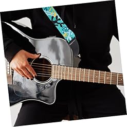 Milisten 3 Pièces Sangles Simple Folk Guitare Cadeau Ceintures Instrument Style Remplacement Classique Ceinture Basse… - Les Beatles, Paul McCartney, John Lennon, RIngo Starr, George Harrison Milisten 3 Pièces Sangles Simple Folk Guitare Cadeau Ceintures Instrument Style Remplacement Classique Ceinture Basse… – Image 9