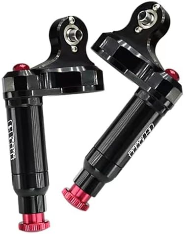 GPM Upgrades Aluminum 6061-T6 Front L-Shape Piggy Back Body (Built-in Piston Spring) with Shock Cap for GPM L Shape Front Or Rear Dampers (Non-Oil Filled) for 1/5 4WD X-Maxx 8S/6S RC Cars