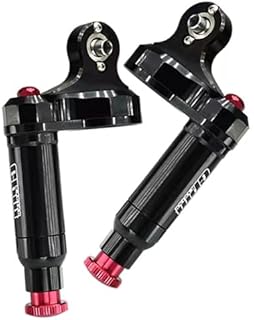 GPM Upgrades Aluminum 6061-T6 Front L-Shape Piggy Back Body (Built-in Piston Spring) with Shock Cap for GPM L Shape Front Or Rear Dampers (Non-Oil Filled) for 1/5 4WD X-Maxx 8S/6S RC Cars