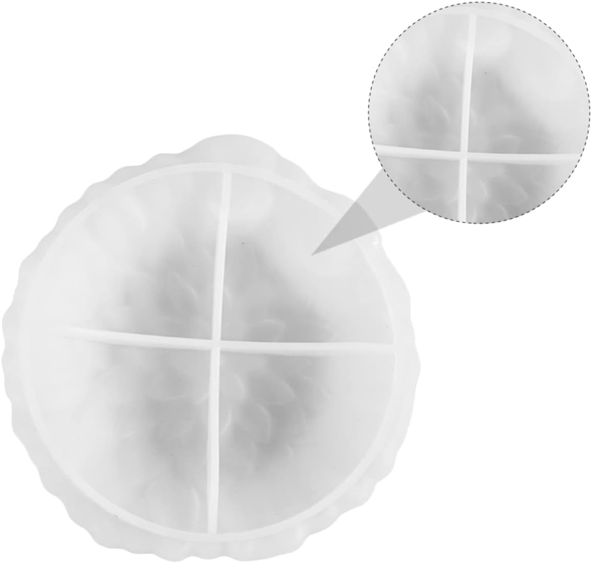 NUOBESTY 3pcs Leaf Shape Silicone Mold for DIY Art Creative Petal Design for Crystal Epoxy Ornaments Durable and Easy to Use Mold for Unique Home Decor and Making