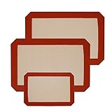 ✔ Duradero y duradero: las alfombras de silicona para cocción de la cocina se pueden usar a temperaturas que varían de -40 ° F a 480 ° F (-40 ° C a 248 ° C), diseñadas para soportar miles de usos en condiciones extremas de frío y frío. Calor intenso, lavavajillas, microondas, horno y congelador.