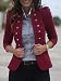 Tomwell Chaqueta de Traje Mujer Manga Larga Abrigo Traje Slim Blazer OL...