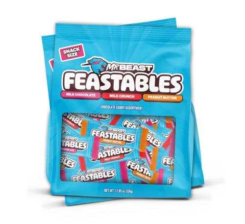 Feastables Chocolate Bars Variety Pack