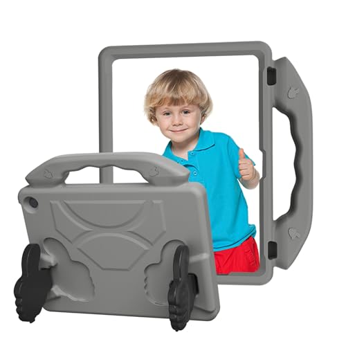 Coque pour Tablette pour Enfants HD 10 Plus Garsent Étui Résistant Gris 2023 2021