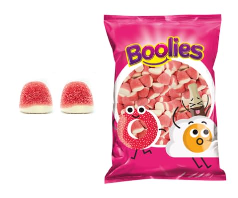 Erdbeer-Küsse Fruchtgummi – 1-kg-Packung (6er-Set)