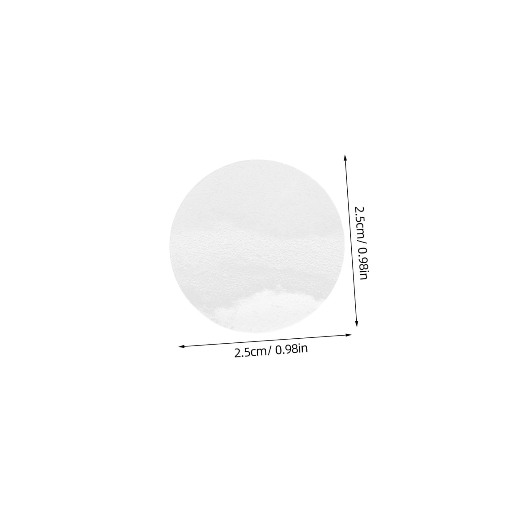 Homoyoyo 84fogli Etichette Adesive Rotonde Trasparenti di Sigilli Autoadesivi per Buste Sacchetti Alimentari e Piccoli Pacchetti Materiale Resistente in Pvc Facile Applicazione e Design Dis