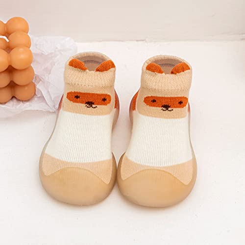 Baby Boy Shoes,Baby Girl Shoes Sock Shoes Anti-Slip Fuzzy Slipper Breathable Home Work Shoes 0-3 Years2