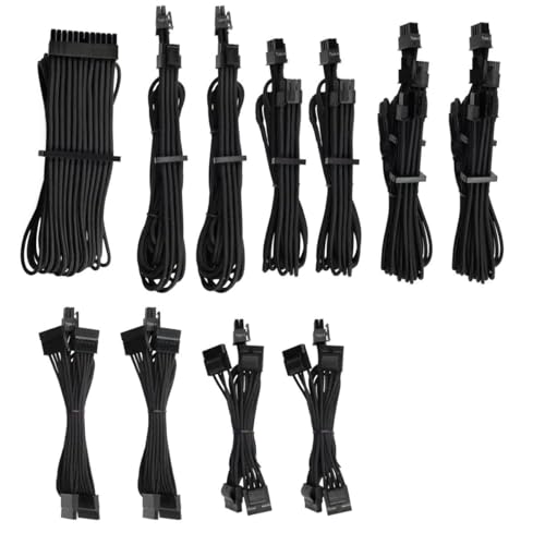 Amazon | CORSAIR Premium Individually Sleeved PSU Cables