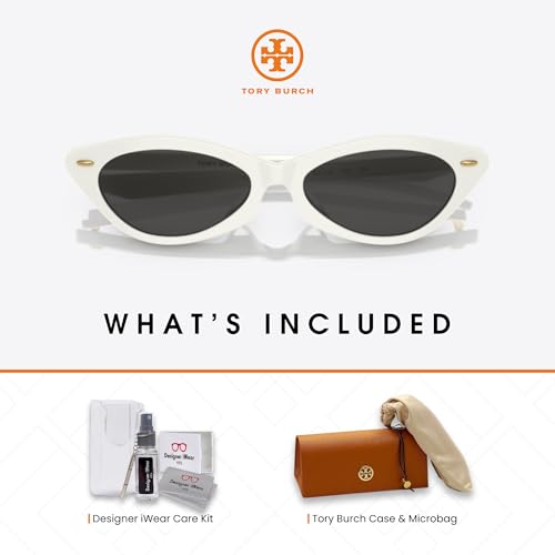 Tory Burch TY7197U Cateye Sunglasses for Women +BUNDLE with ACCESSORY EYEWEAR KIT2