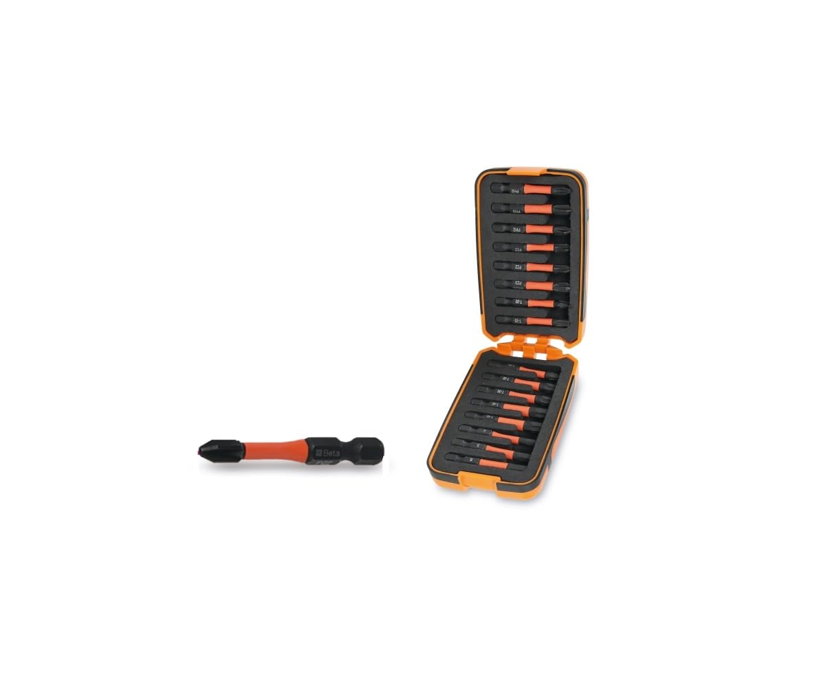 Astuccio di inserti Impact 1/4" Beta 862XP/A16-16 pezzi